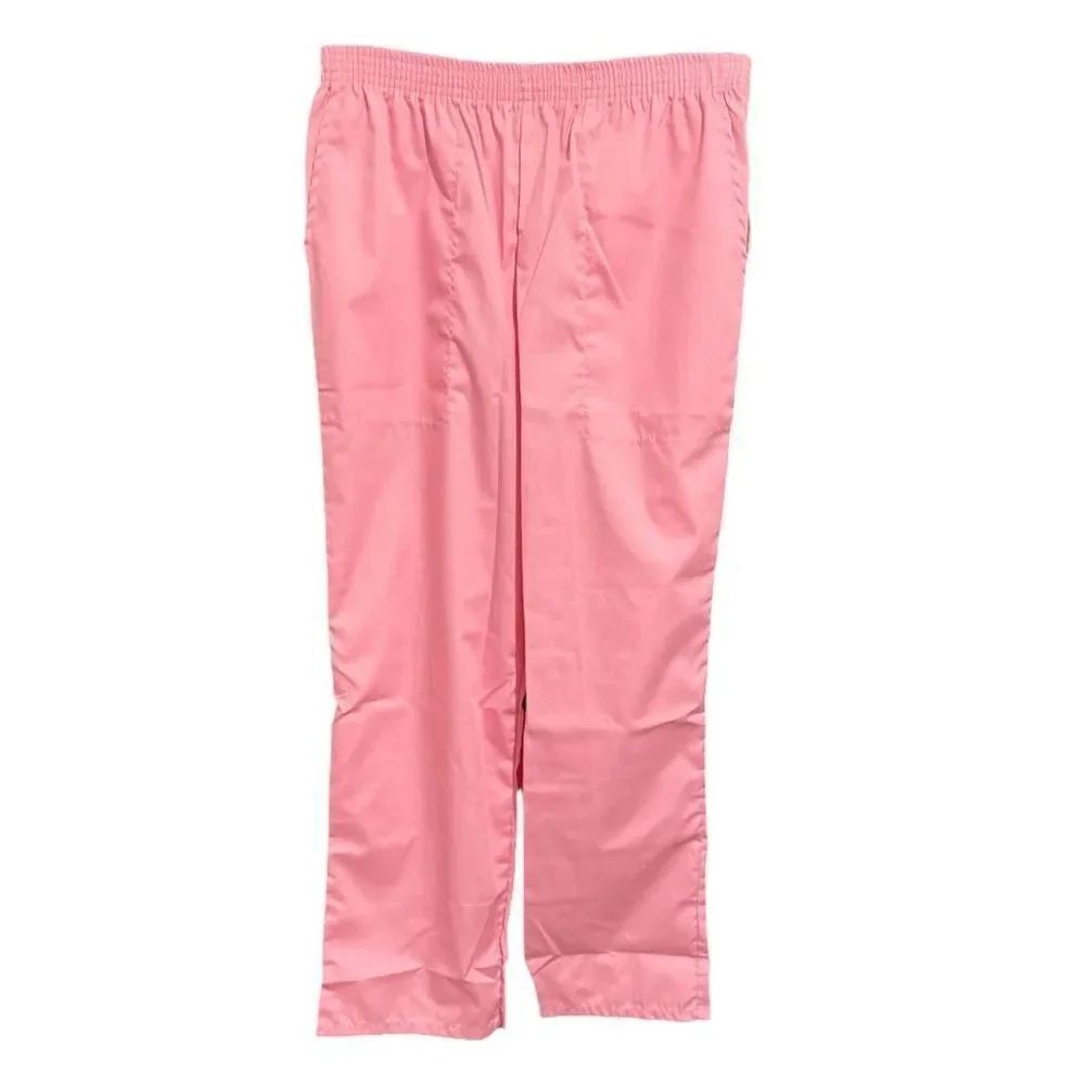 Fashion Seal Healthcare Women’s Pink Scrub Pants Large
